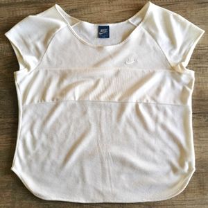 Vintage Nike Blue Tag Embroidered Logo Tee